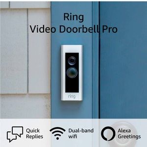 🆕 Ring Video Doorbell Pro. Upgraded w/added security features and sleek design